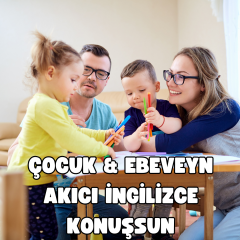 Ebeveyn & Çocuk Akıcı İngilizce Konuşma Paketi
